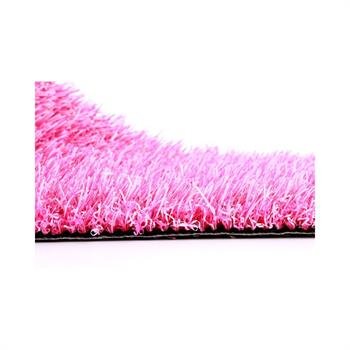 Pink kunstgr�s - gr�st�ppe - pris pr m2